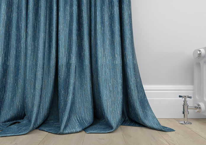 Cascade, Vivid Blue - Made to Measure Curtains - Image 6